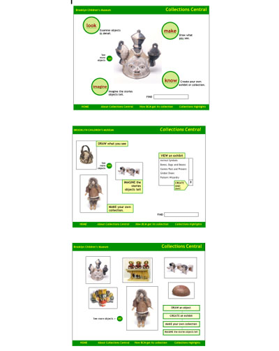Screen Shot: paper home page