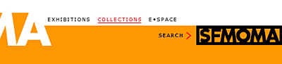 Screen Shot of Old SFMOMA Site