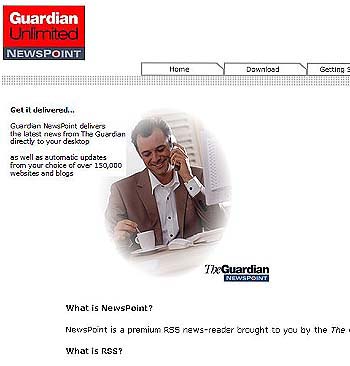 Screen Shot: The Guardian