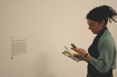 Fig 2: Phone tour at Tate Modern&rsquo;s David Smith: Sculptures exhibition